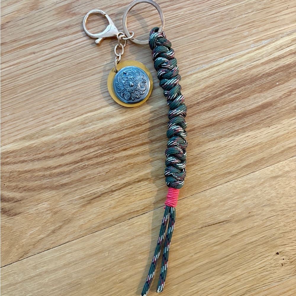 Handcrafted Multicolor Keychain Accessory
